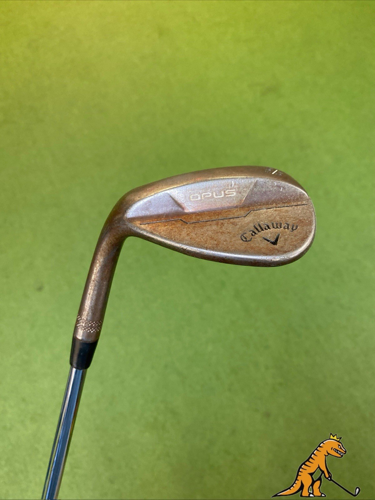 Used LH Callaway Opus Raw 60.06* T Grind Lob Wedge Dynamic Gold Tour Issue