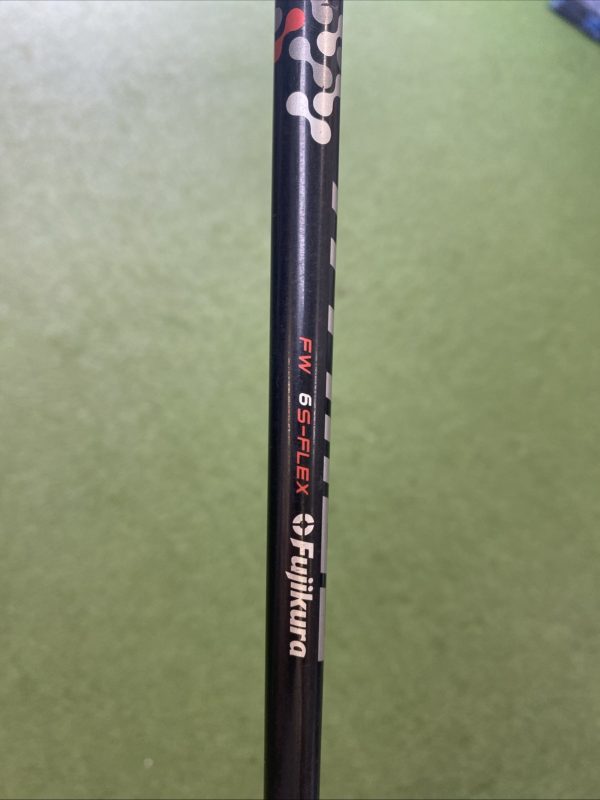 Used LH TaylorMade M6 15* 3-Wood Fujikura Atmos Stiff Flex