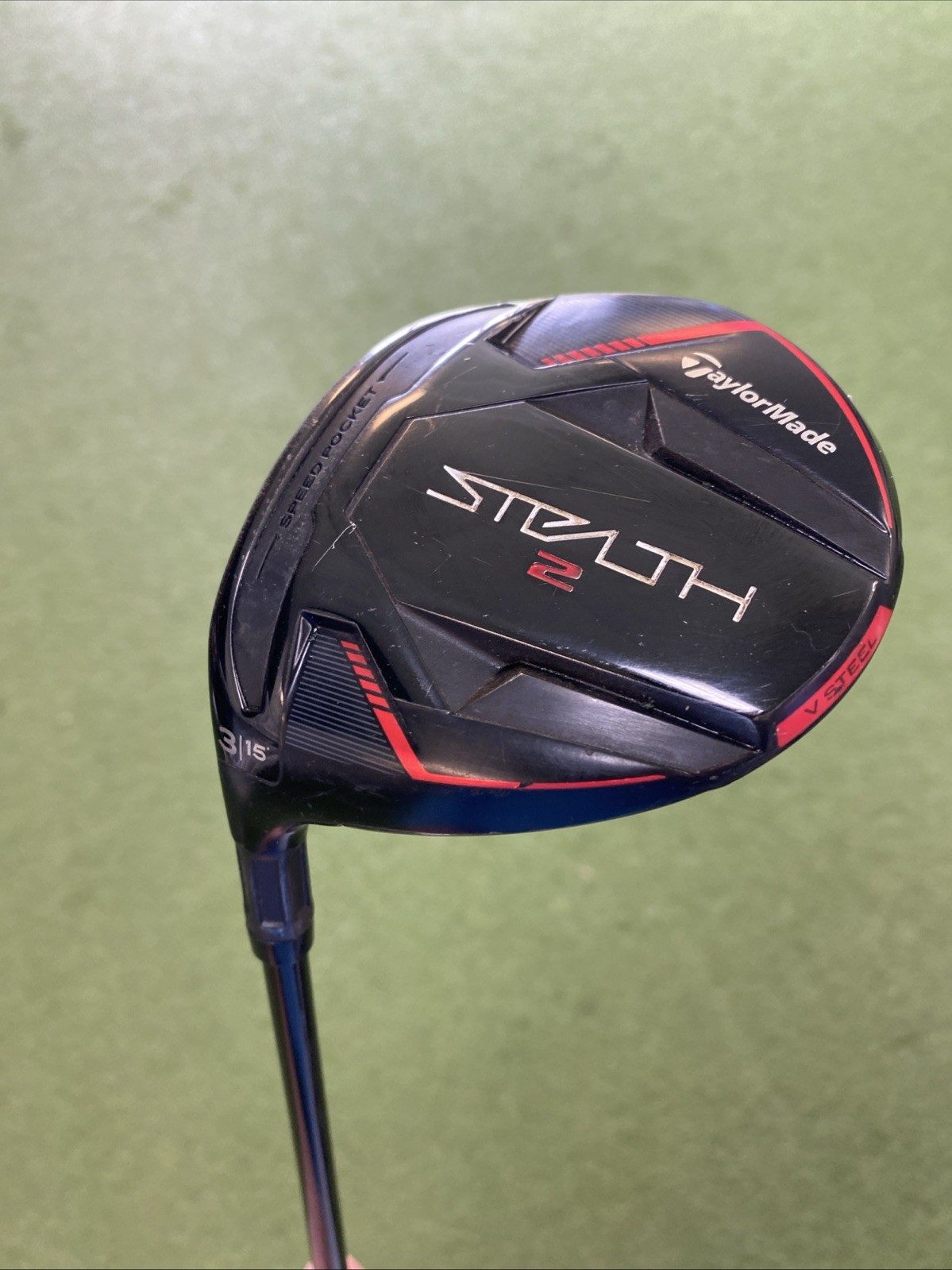 Used LH TaylorMade Stealth 2 15* 3-Wood Fujikura Ventus TR Graphite Stiff Flex - Image 3