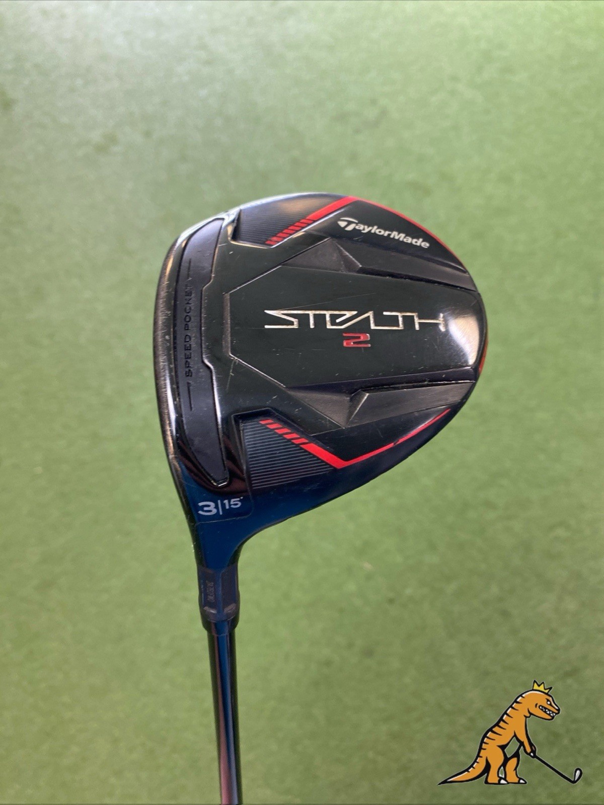 Used LH TaylorMade Stealth 2 15* 3-Wood Fujikura Ventus TR Graphite Stiff Flex