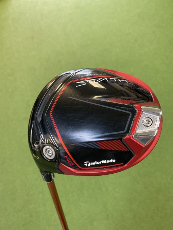 Used LH TaylorMade Stealth 2 HD 9* Driver Aldila NVS 55g Graphite Stiff Flex - Image 3