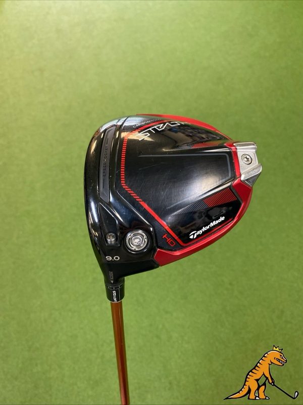 Used LH TaylorMade Stealth 2 HD 9* Driver Aldila NVS 55g Graphite Stiff Flex