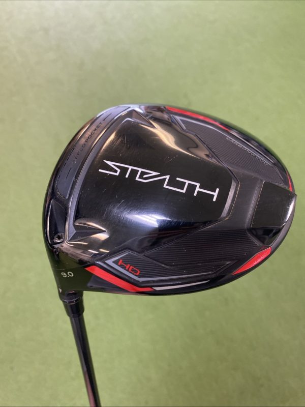 Used LH TaylorMade Stealth HD 9* Driver Diamana S+ Graphite Stiff Flex 60g - Image 3