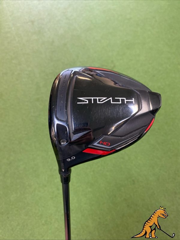 Used LH TaylorMade Stealth HD 9* Driver Diamana S+ Graphite Stiff Flex 60g
