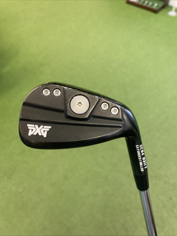 Used PXG Gen 4 0311T Black Iron Set 4-PW Project X LZ 120g Stiff Flex Steel