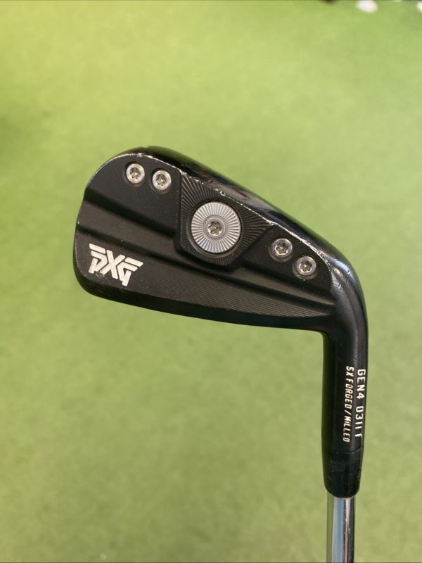 Used PXG Gen 4 0311T Black Iron Set 4-PW Project X LZ 120g Stiff Flex Steel