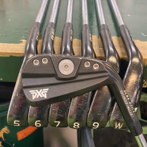 Used PXG Gen 4 0311T Black Iron Set 4-PW Project X LZ 120g Stiff Flex Steel