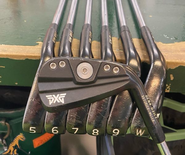 Used PXG Gen 4 0311T Black Iron Set 4-PW Project X LZ 120g Stiff Flex Steel