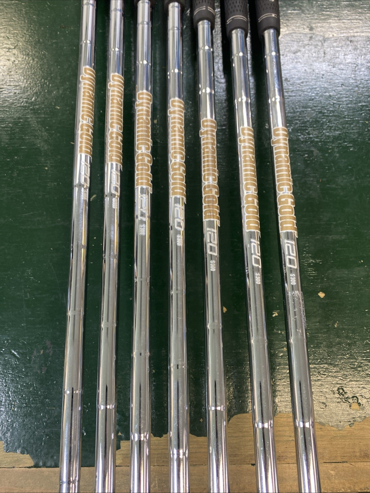 Used Ping iBlade Blue Dot Iron Set 4-PW Dynamic Gold 120g S300 Steel - Image 19