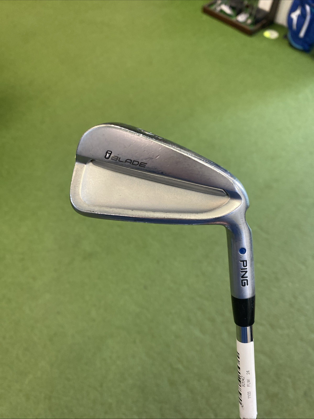 Used Ping iBlade Blue Dot Iron Set 4-PW Dynamic Gold 120g S300 Steel - Image 5