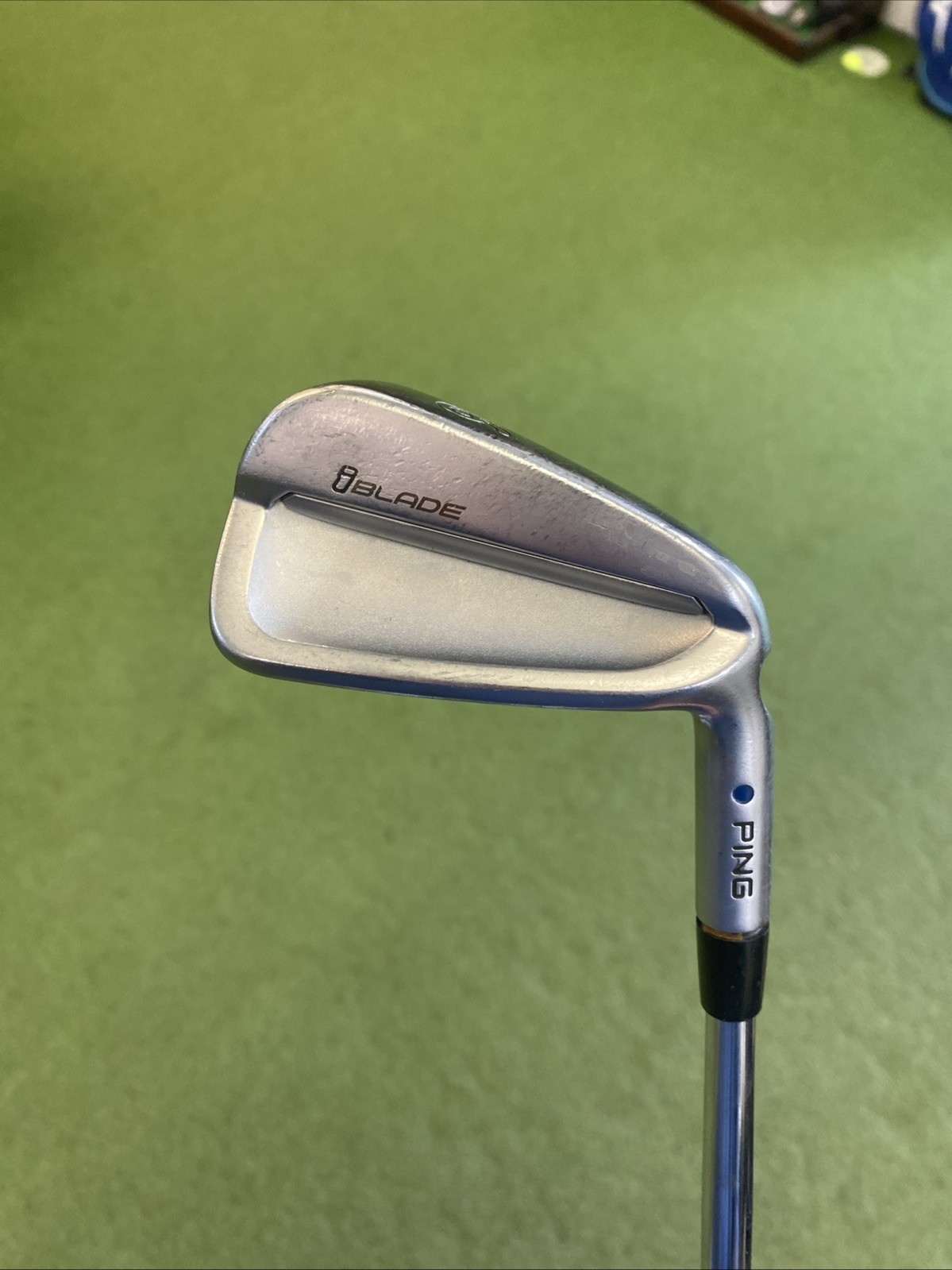 Used Ping iBlade Blue Dot Iron Set 4-PW Dynamic Gold 120g S300 Steel - Image 7