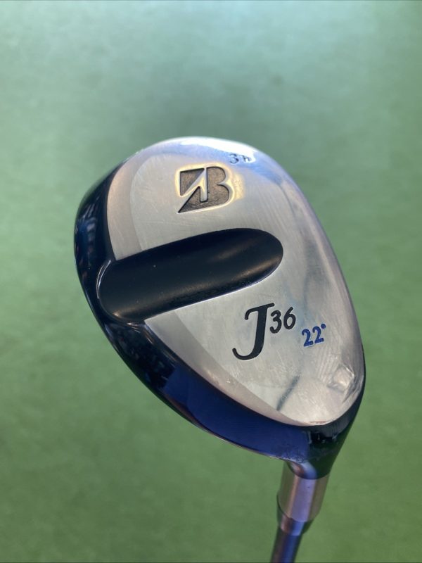 Used RH Bridgestone J36 22* 3 Hybrid Cypher 40g Graphite Senior Flex - Image 3