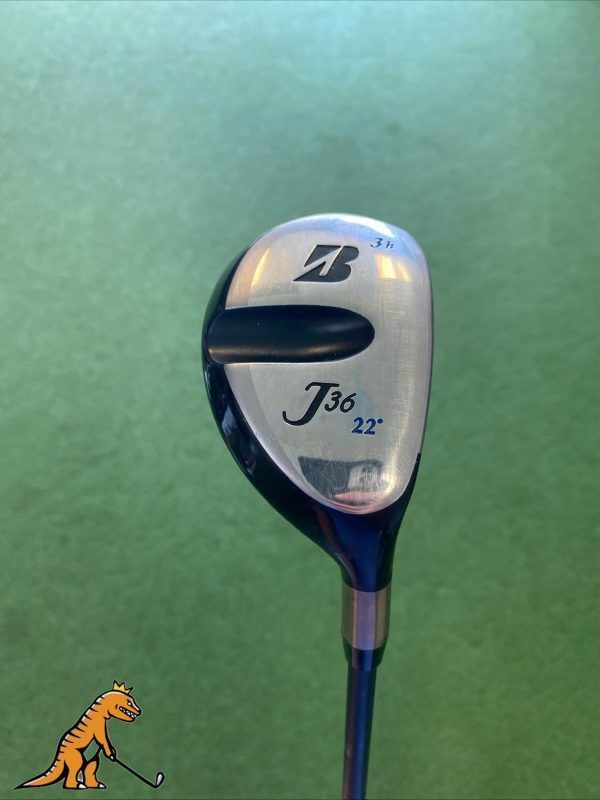 Used RH Bridgestone J36 22* 3 Hybrid Cypher 40g Graphite Senior Flex