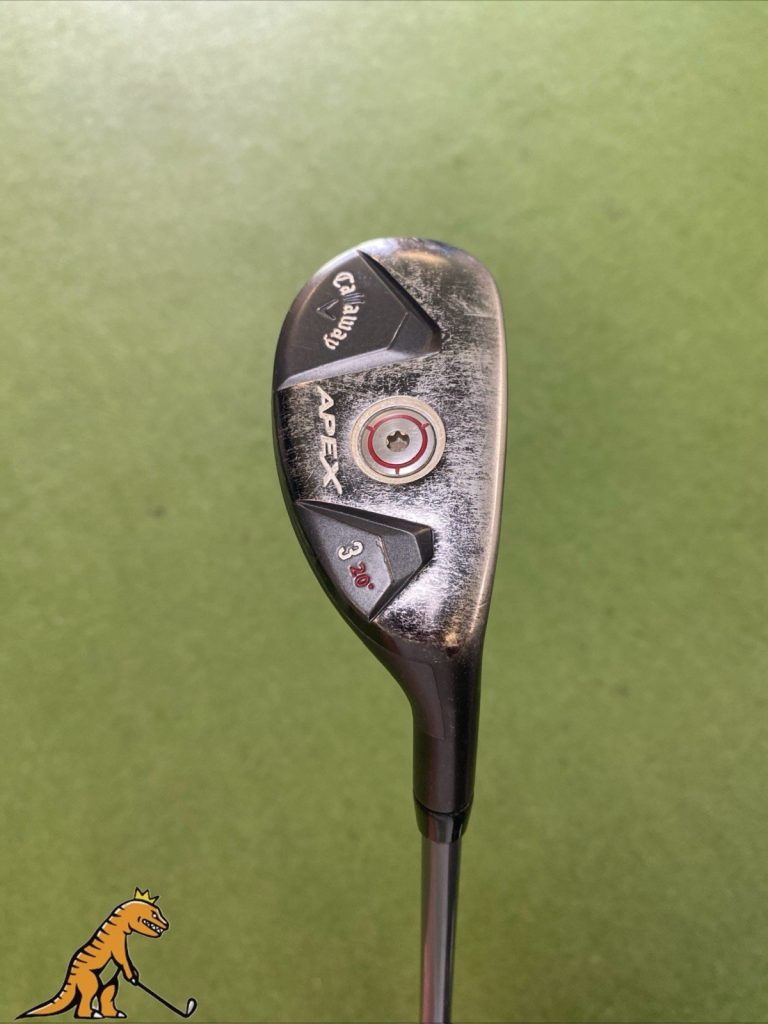 Used RH Callaway Apex 20* 3 Hybrid Kuro Kage 80g Graphite Stiff Flex 3H