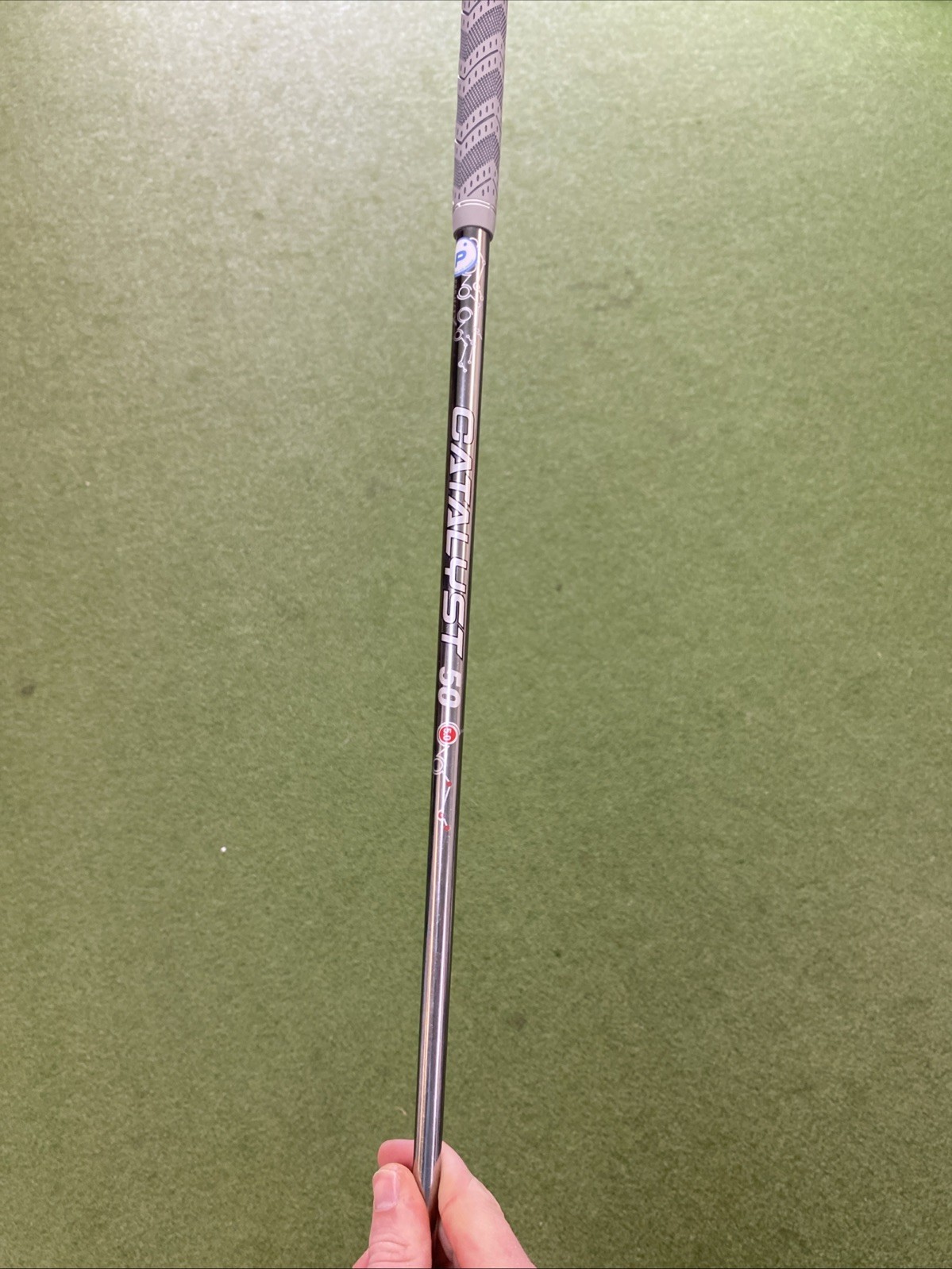 Used RH Callaway Mack Daddy 4 Black 54.08* Sand Wedge Pured Catalyst 50g Seniors - Image 6