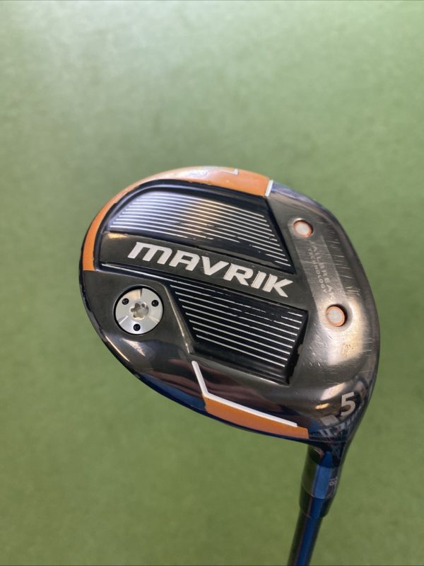 Used RH Callaway Mavrik 18* 5-Wood Helium 50g Graphite Seniors - Image 3