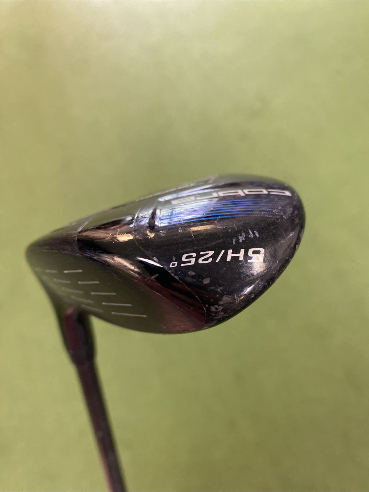 Used RH Cobra F-Max Offset 25* 5 Hybrid Air Speed 45g Senior Flex 5H - Image 4