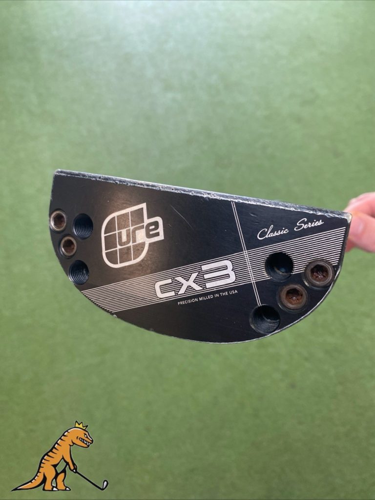 Used-RH-Cure-CX3-35-Mallet-Putter-Black-357487041961