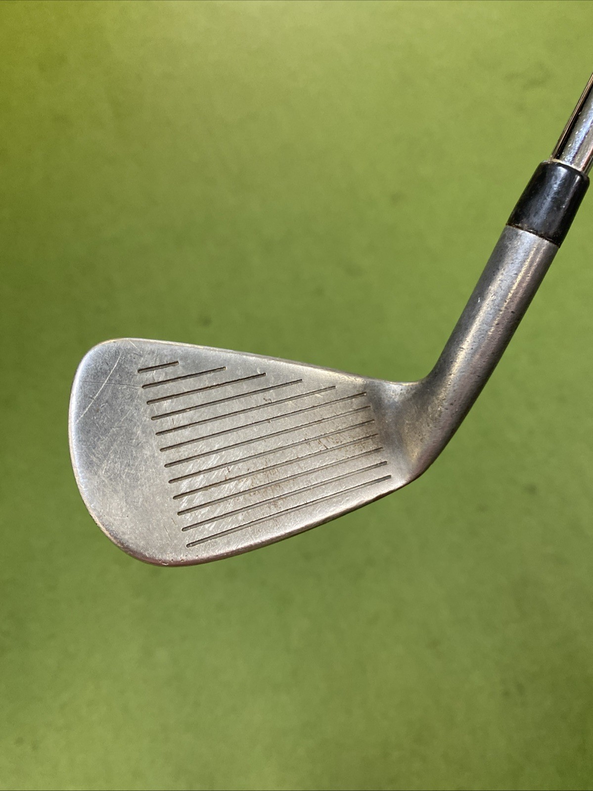 Used RH Mizuno MP-67 Raw Black Iron Set 3-PW Dynamic Gold S300 Stiff Flex Steel - Image 12