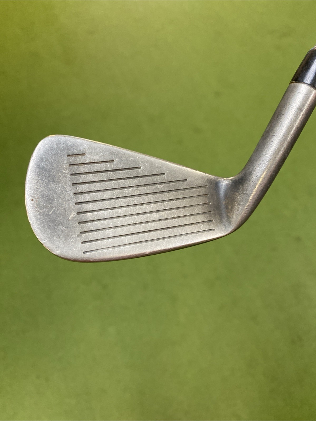 Used RH Mizuno MP-67 Raw Black Iron Set 3-PW Dynamic Gold S300 Stiff Flex Steel - Image 4