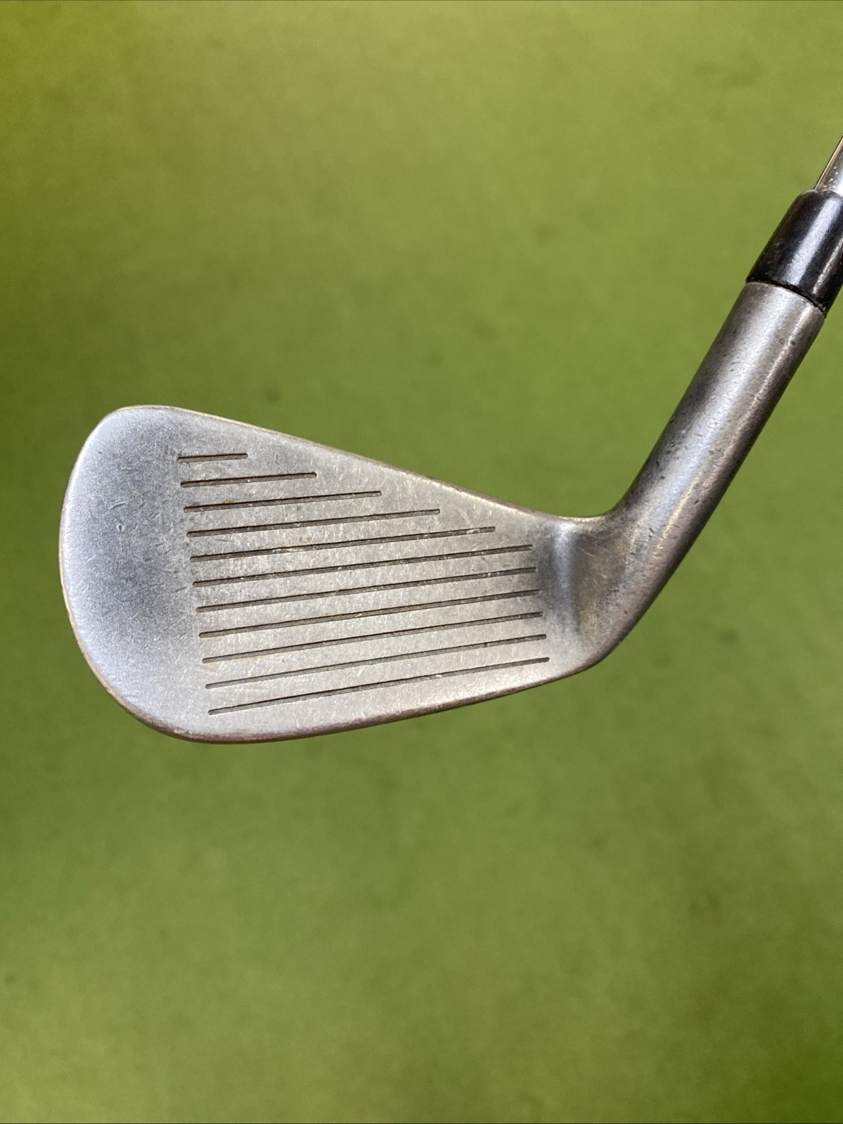 Used RH Mizuno MP-67 Raw Black Iron Set 3-PW Dynamic Gold S300 Stiff Flex Steel - Image 6