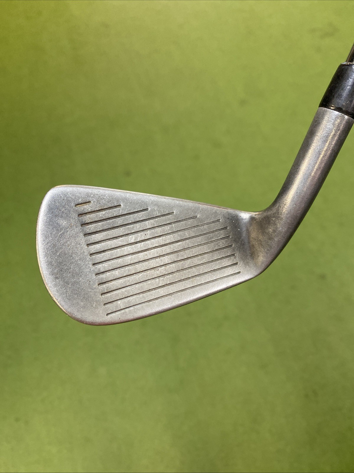 Used RH Mizuno MP-67 Raw Black Iron Set 3-PW Dynamic Gold S300 Stiff Flex Steel - Image 10