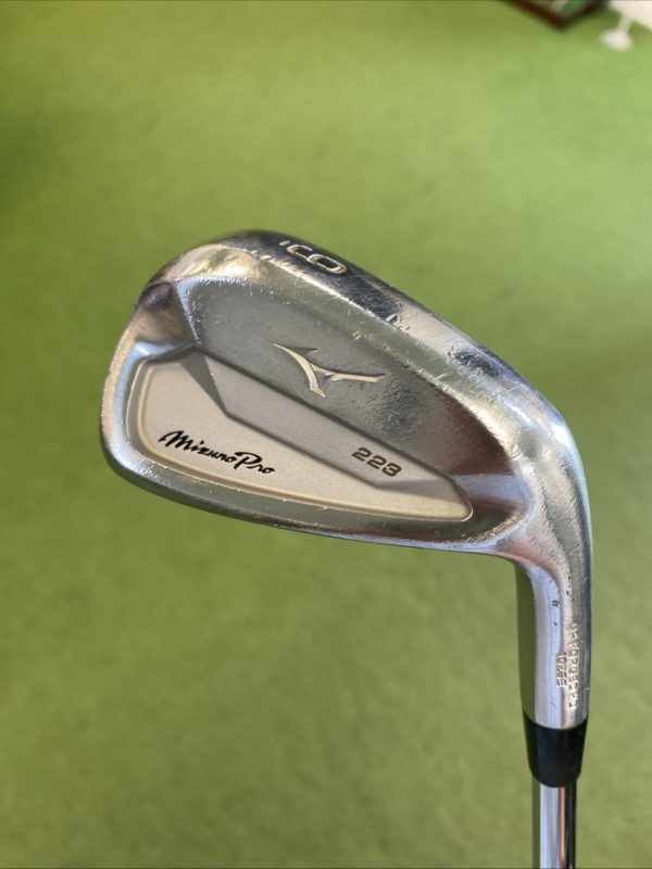 Used RH Mizuno Pro 223 Iron Set 4-PW NS Pro Modus Tour 115g Stiff Flex Steel - Image 13