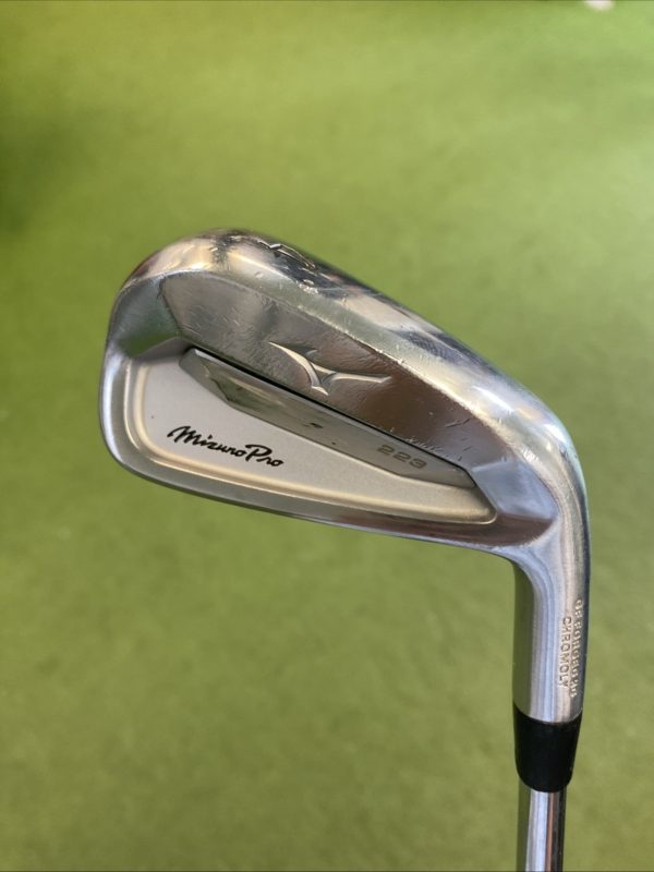 Used RH Mizuno Pro 223 Iron Set 4-PW NS Pro Modus Tour 115g Stiff Flex Steel - Image 3