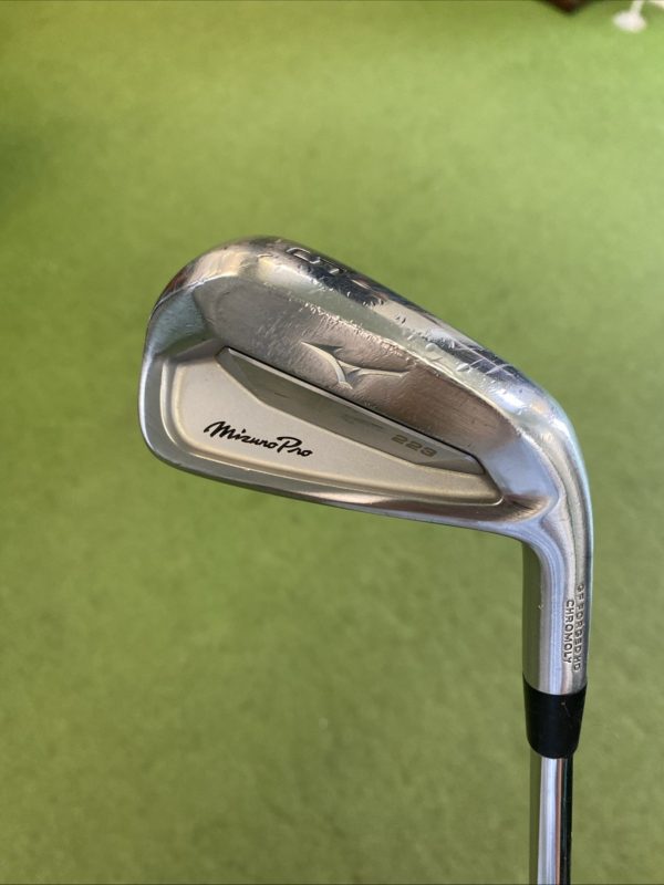Used RH Mizuno Pro 223 Iron Set 4-PW NS Pro Modus Tour 115g Stiff Flex Steel - Image 5
