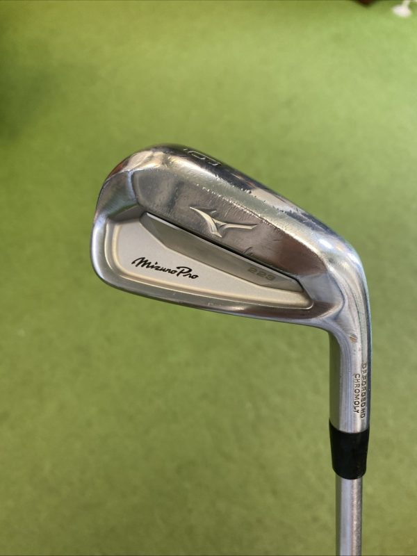 Used RH Mizuno Pro 223 Iron Set 4-PW NS Pro Modus Tour 115g Stiff Flex Steel - Image 7