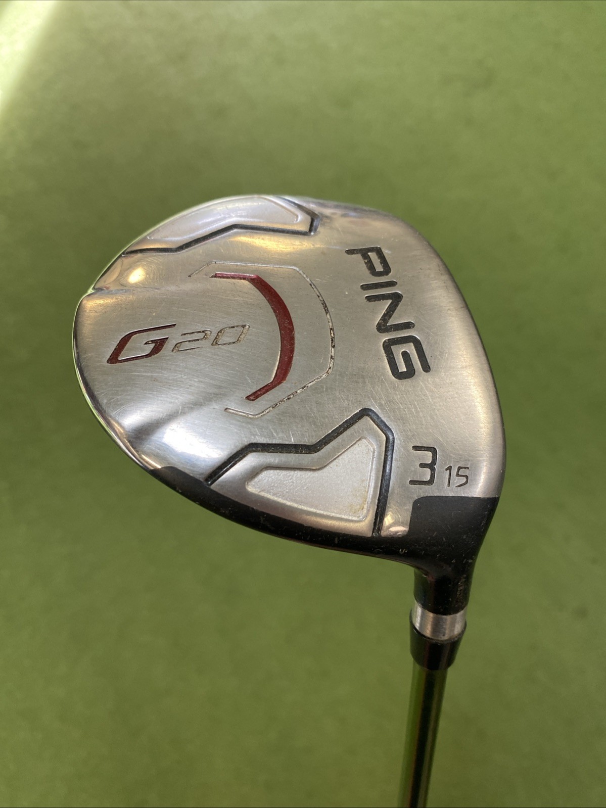 Used RH Ping G20 15* 3-wood Aldila NV 65g Regular Flex - Image 3