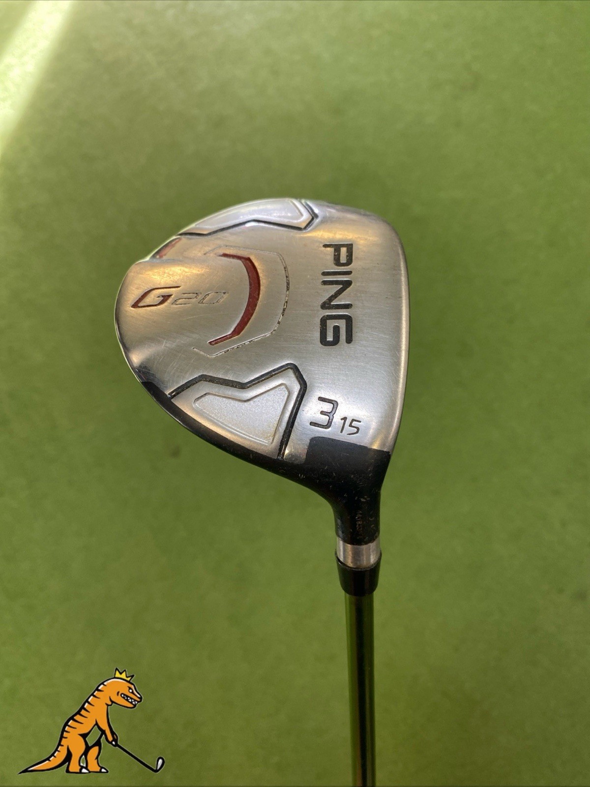 Used RH Ping G20 15* 3-wood Aldila NV 65g Regular Flex