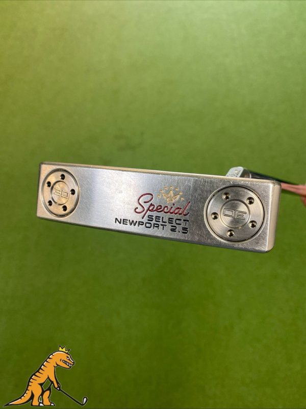 Used RH Scotty Cameron Special Select Newport 2.5 35” Blade Putter