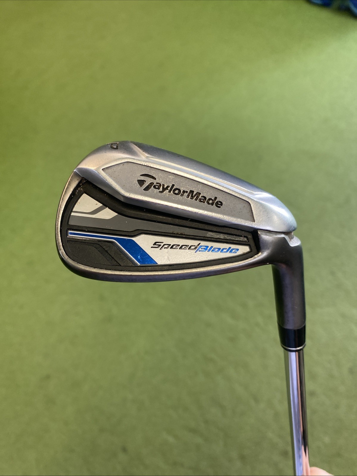 Used RH TaylorMade Speed Blade Iron Set 6-PW Reax 85g Steel Regular Flex - Image 11