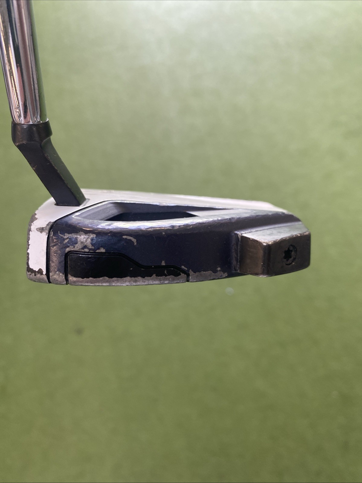 Used RH TaylorMade Spider EX Navy 35” Mallet Putter Slant Neck - Image 4