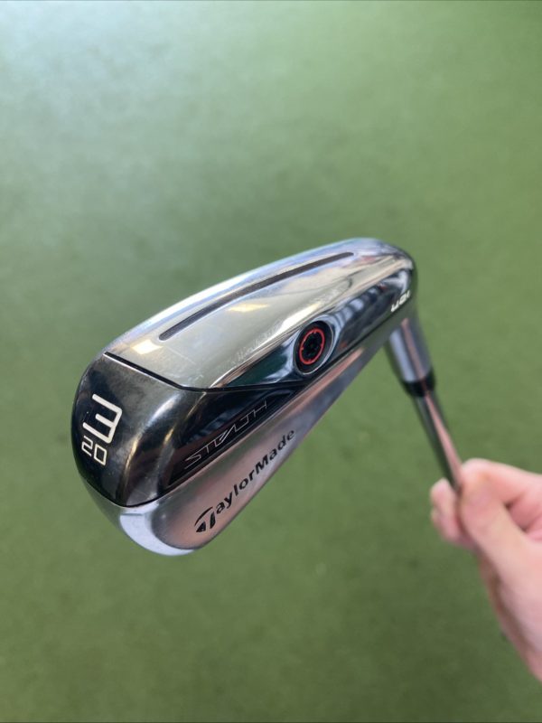 Used RH TaylorMade Stealth UDI 20* 3 Iron Project X Stiff Flex Steel