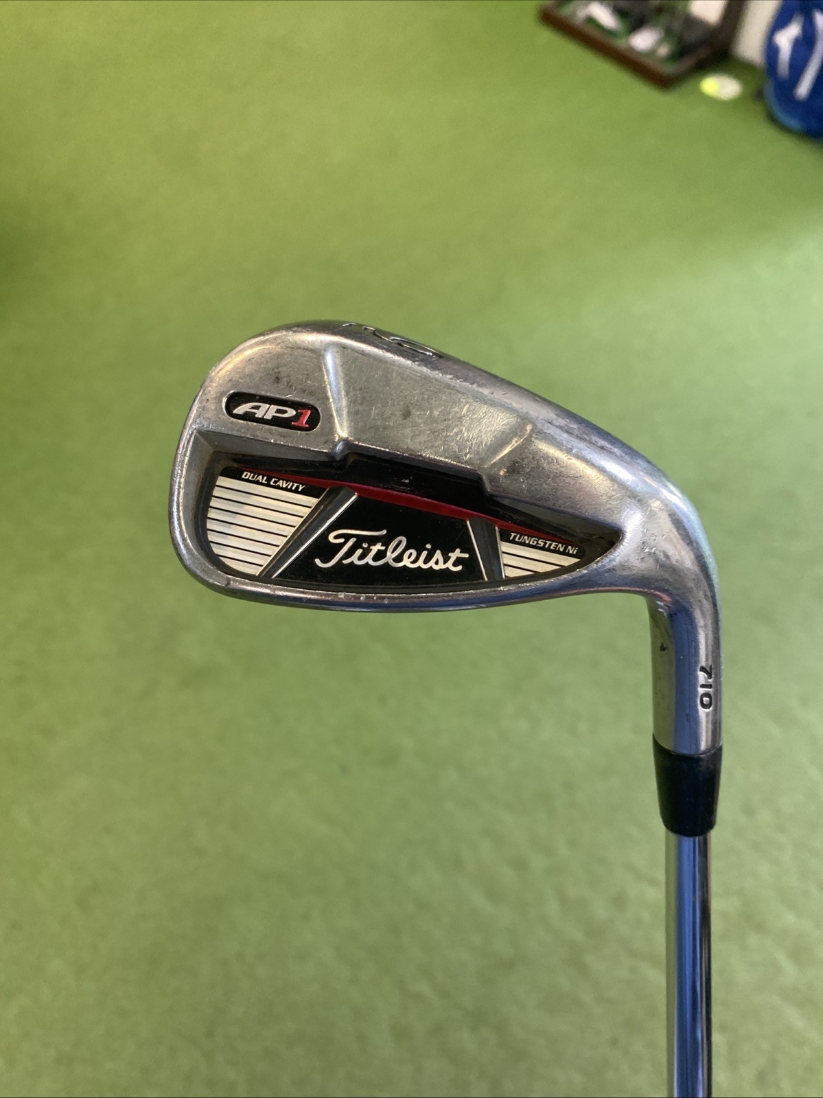 Used RH Titleist 710 AP1 Iron Set 5-PW Dynamic Gold Stiff Flex Steel - Image 11