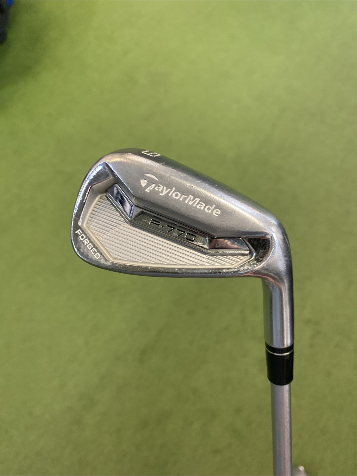 Used TaylorMade P770 Forged Iron Set 4-PW KBS Tour C-Taper 125g Stiff Plus Steel - Image 13