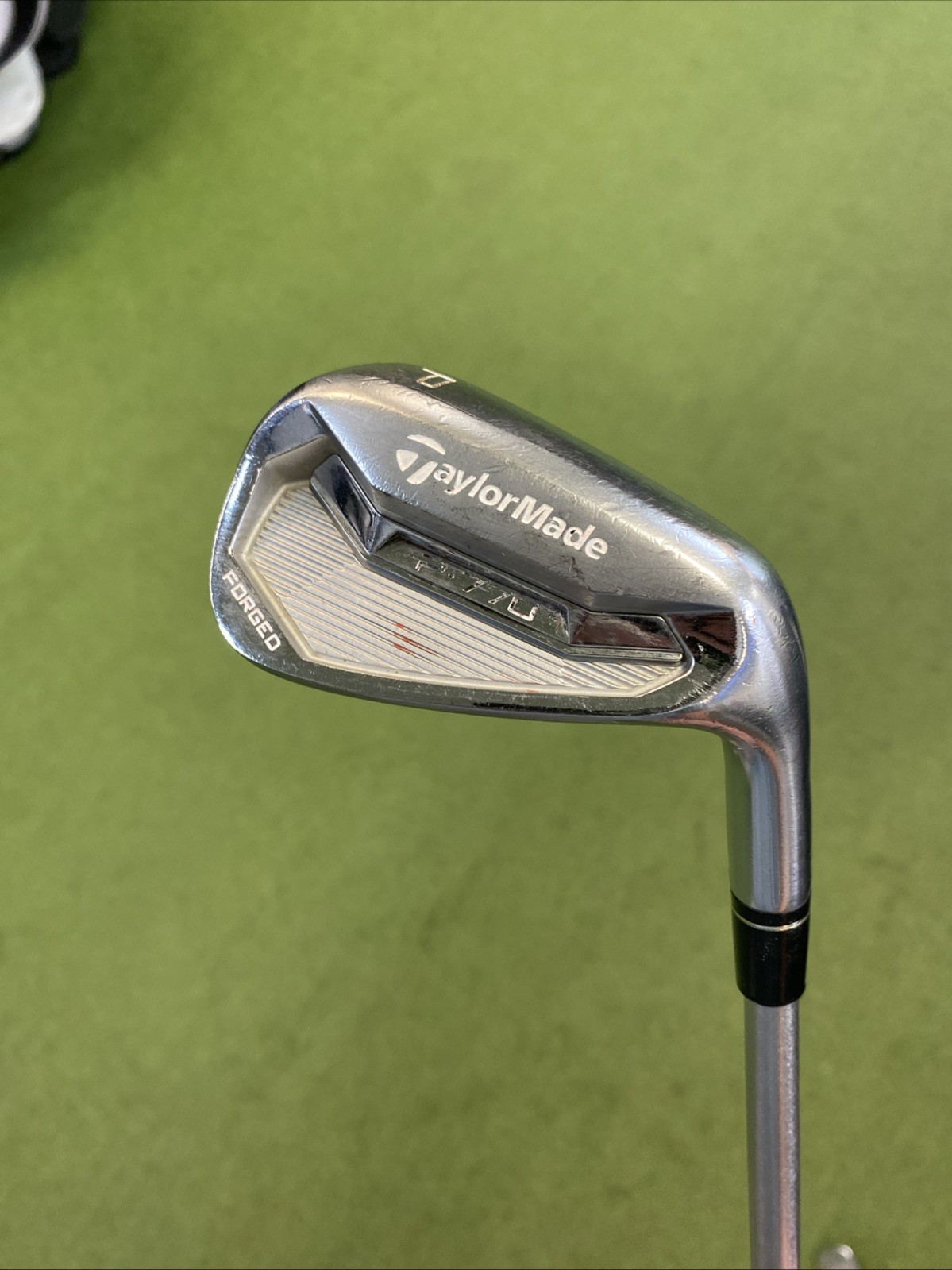 Used TaylorMade P770 Forged Iron Set 4-PW KBS Tour C-Taper 125g Stiff Plus Steel - Image 15