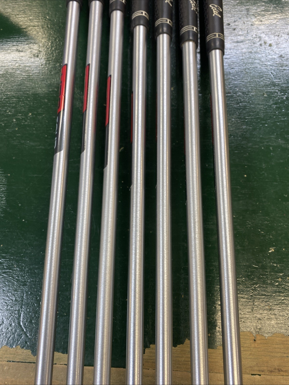 Used TaylorMade P770 Forged Iron Set 4-PW KBS Tour C-Taper 125g Stiff Plus Steel - Image 17