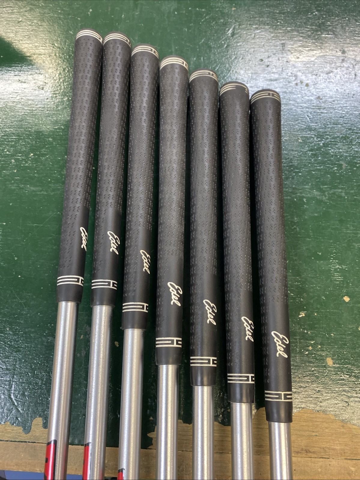 Used TaylorMade P770 Forged Iron Set 4-PW KBS Tour C-Taper 125g Stiff Plus Steel - Image 18