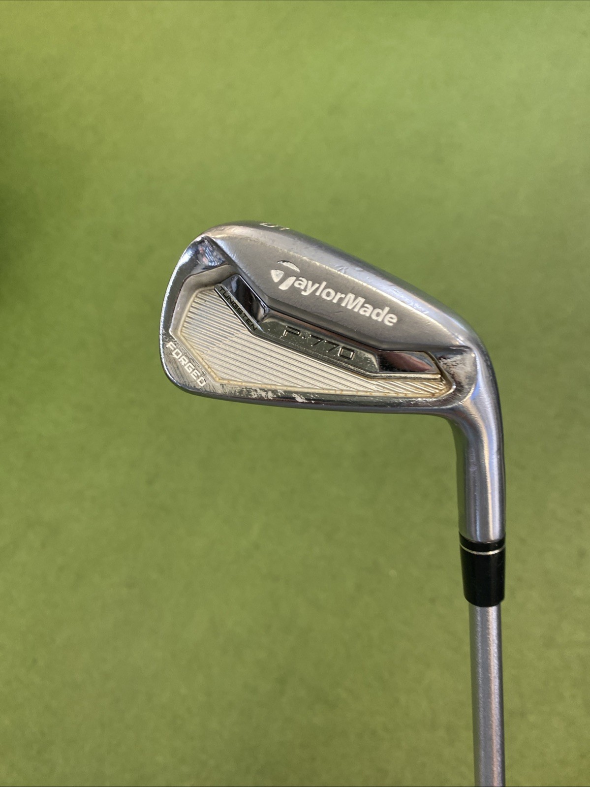 Used TaylorMade P770 Forged Iron Set 4-PW KBS Tour C-Taper 125g Stiff Plus Steel - Image 5