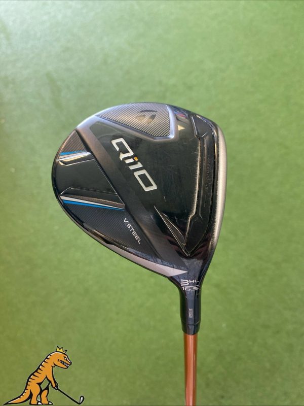 Used TaylorMade Qi10 16.5* 3-Wood HL Aldila NV 75g Graphite Stiff Flex