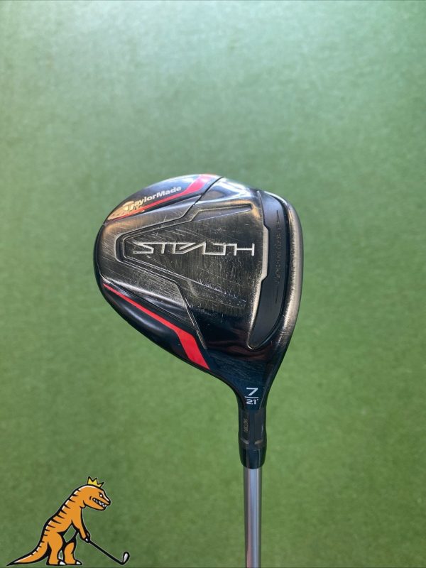 Used TaylorMade Stealth 21* 7-Wood Diamana Thump 55g Graphite Regular Flex