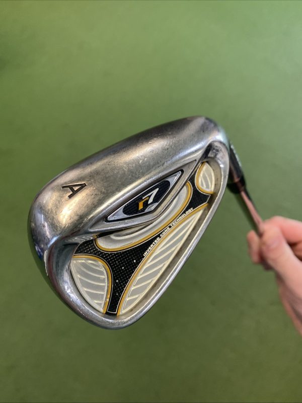 Used TaylorMade r7 Wedge Set Pitching, Approach T Step Regular Flex Steel - Image 10