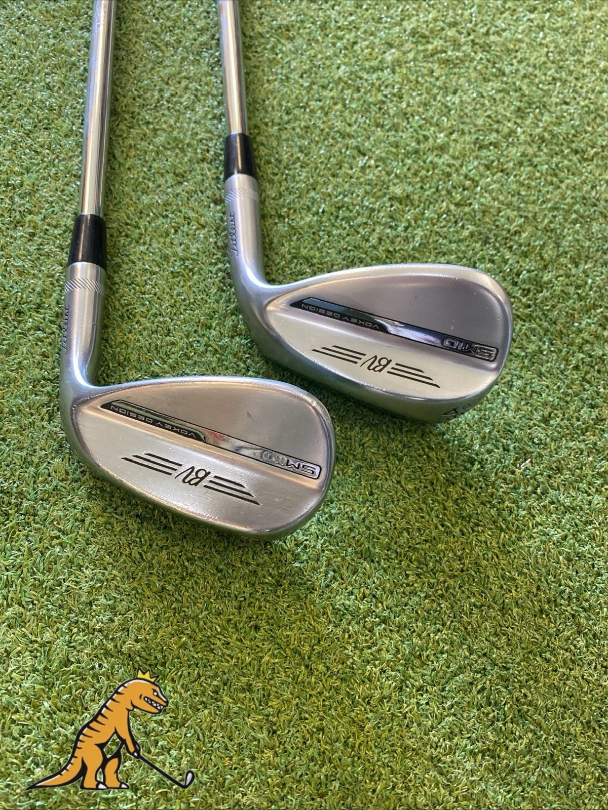 Used Titleist Vokey SM10 Tour Chrome Wedge Set 50*, 54* BV Steel Wedge Flex