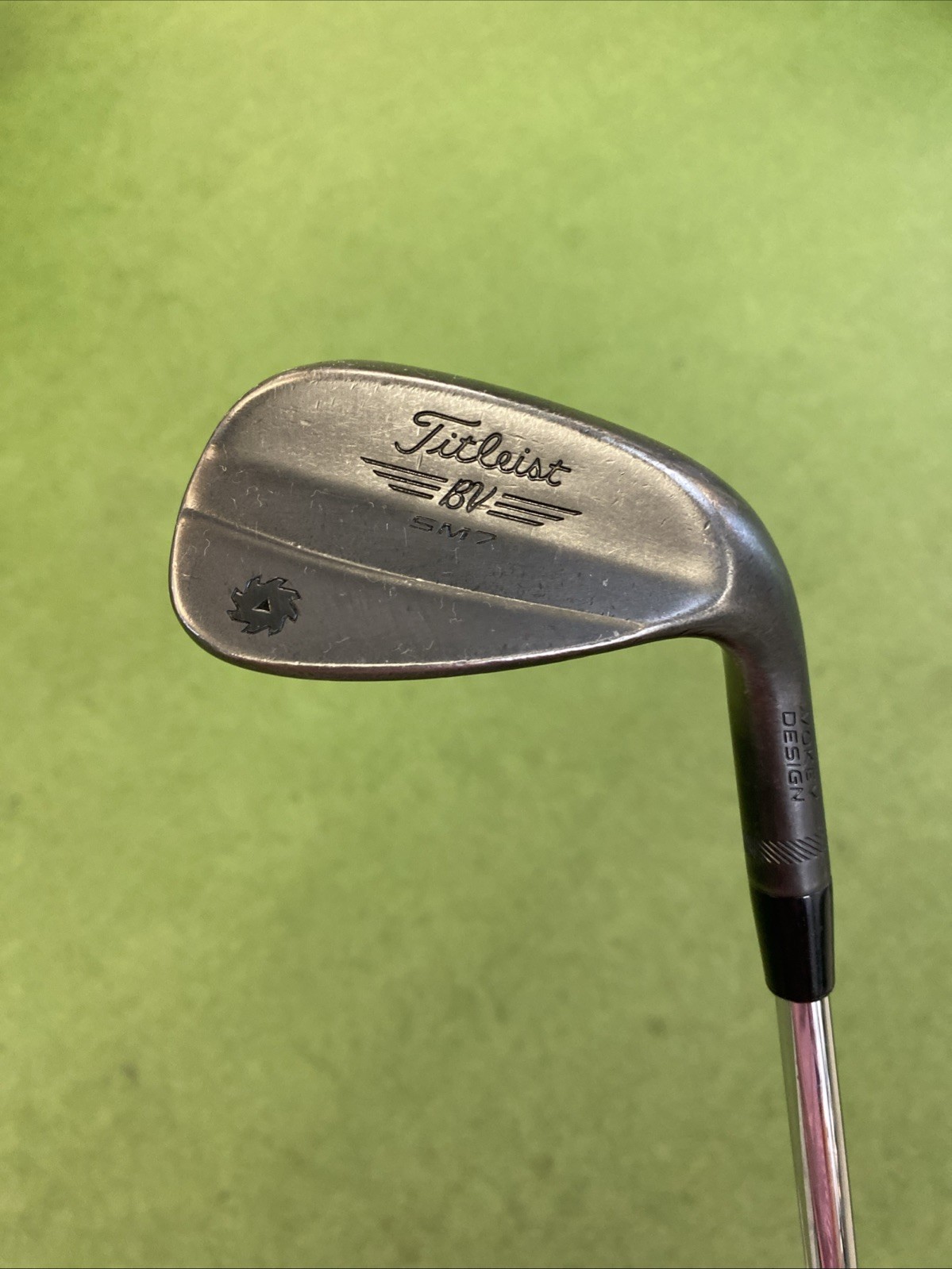 Used Titleist Vokey SM7 Jet Black Wedge Set 50*, 54* BV Steel Wedge Flex - Image 3