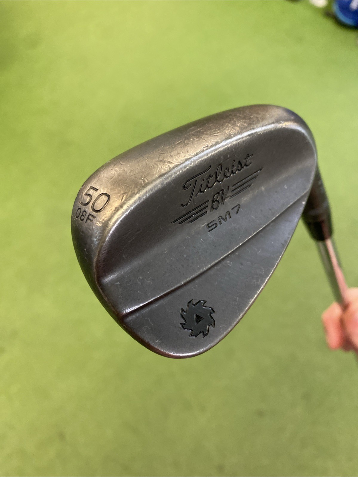 Used Titleist Vokey SM7 Jet Black Wedge Set 50*, 54* BV Steel Wedge Flex - Image 4