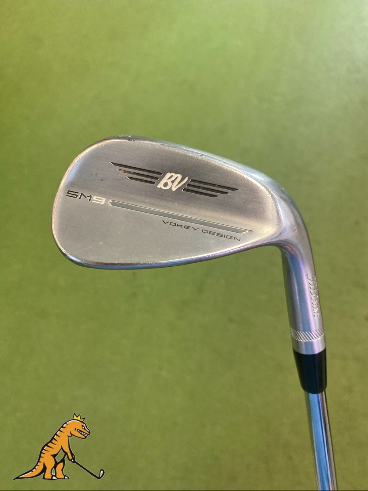 Used Titleist Vokey SM9 Tour Chrome 50.08* Gap Wedge BV Steel Wedge Flex