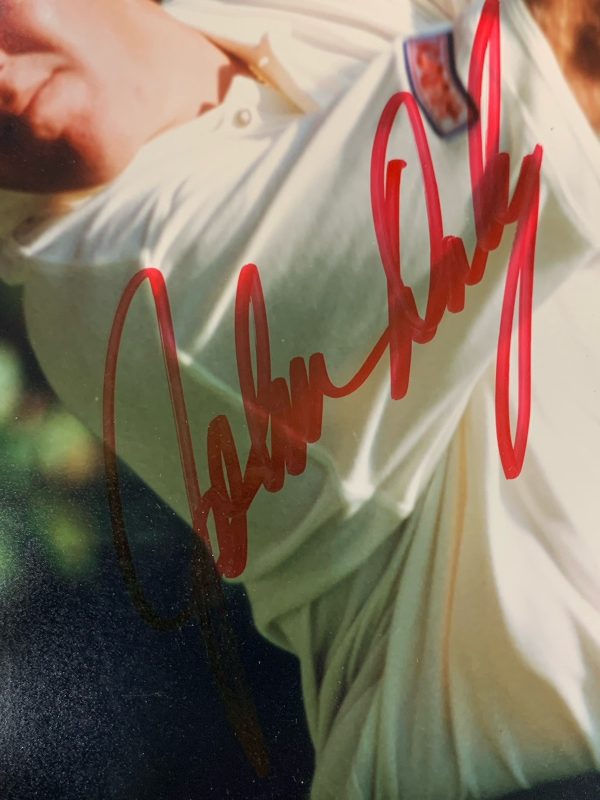 john daly autograph photo